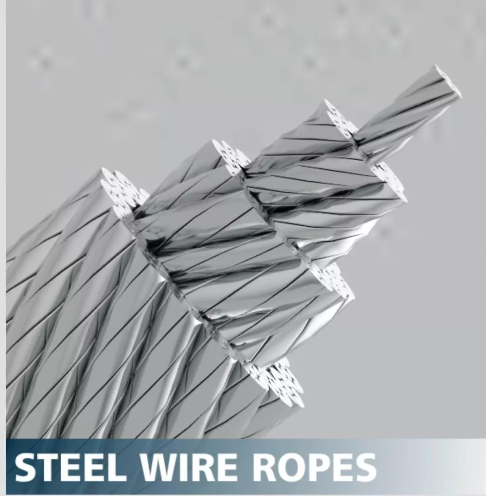 Steel wire ropes